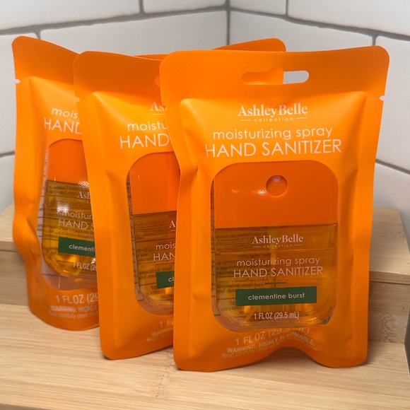 ashley belle Other - Ashley Belle Clementine Burst Moisturizing Spray Hand Sanitizer - 3 pack.